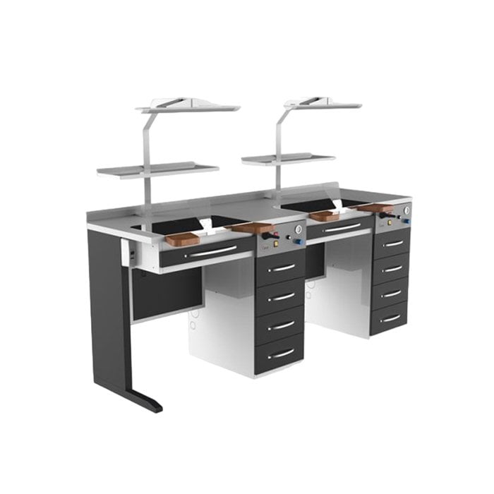 GPW02-655x504-1.jpg Double Dental Workbench-GPW02 - Image 1