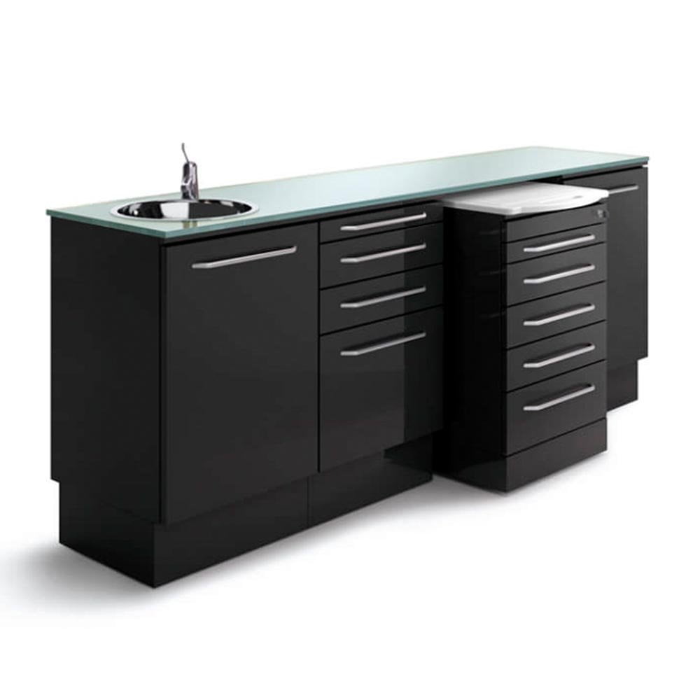 dental-cabinet.jpg Stainless Steel Combine Cabinet with Double Door Double Drawers cabinet - Image 1