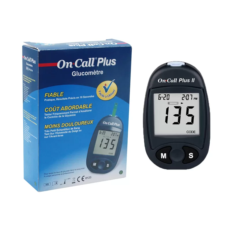 Oncall-Plus-Glucometer-1-jpg GLUCOMETER WITH STRIPS - Image 1