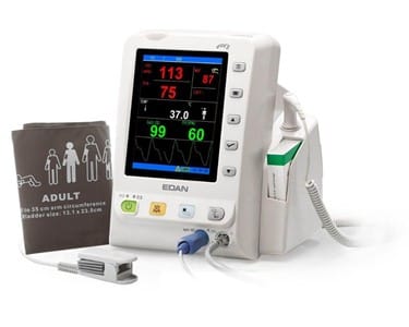 glqw1wpu_EdanM3-375x300 Vital Sign Monitor with Trolley - Image 1