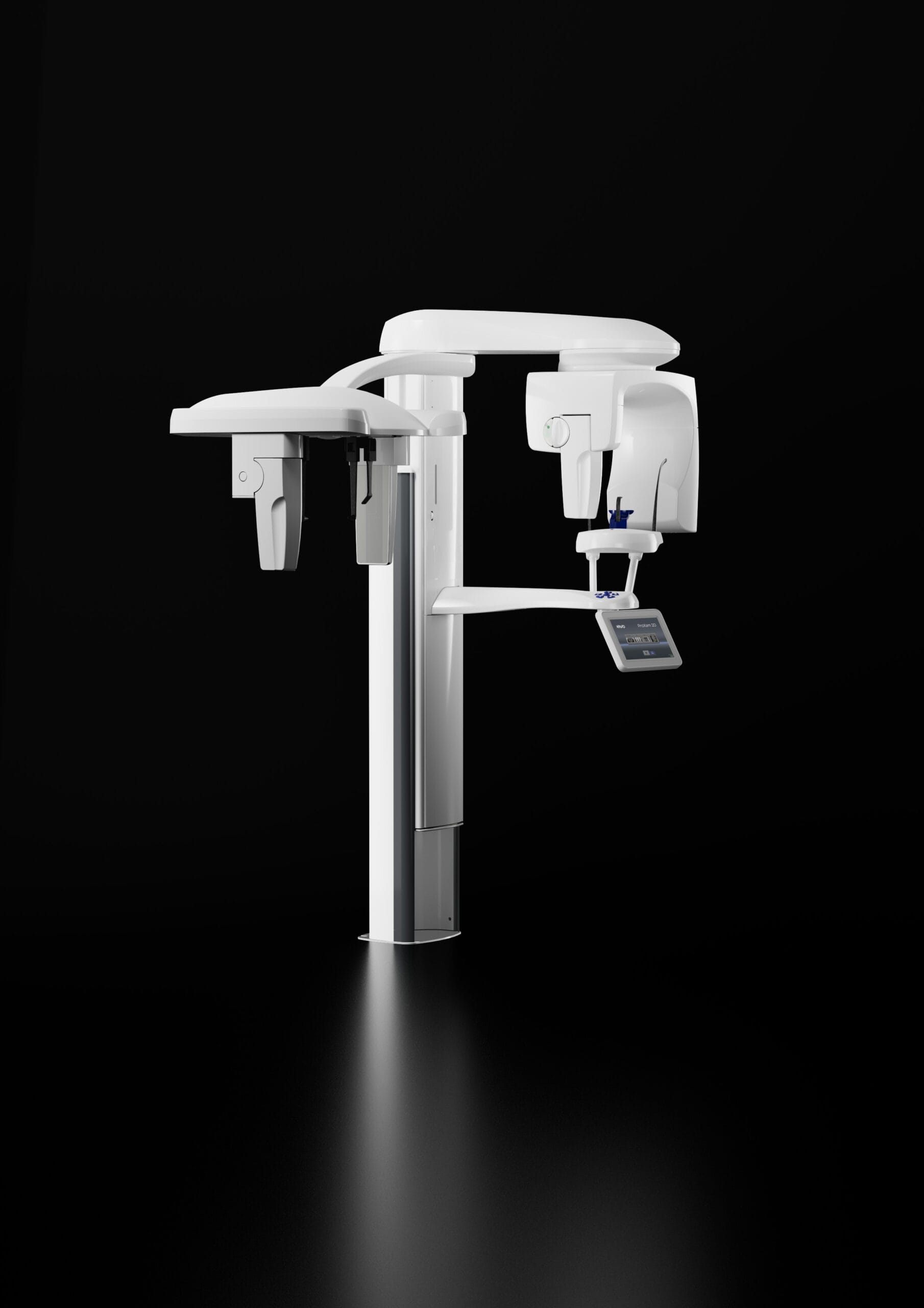 KaVo-ProXam-2D_front-background KaVo OP 3D CBCT machine, full view of the dental imaging unit