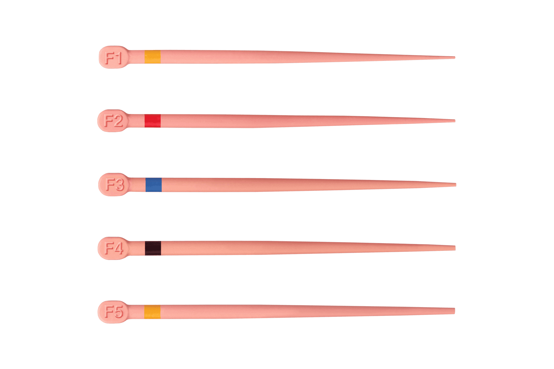 image ProTaper universal gutta-percha points for precise root canal filling