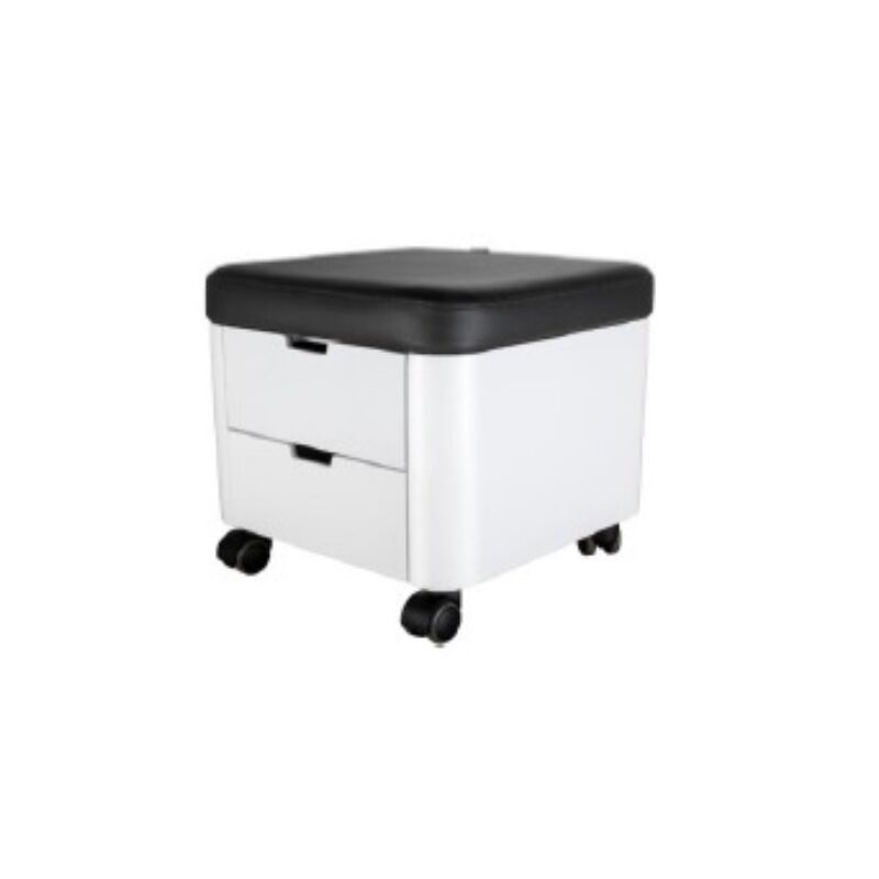 PEDI-STOOL-1070-- PEDI Stool with Drawers - Image 1