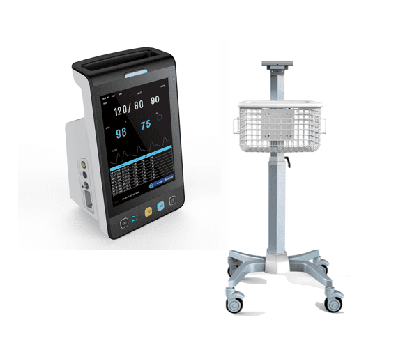 Vital Sign Monitor with trolley Yonker E8 - Image 1