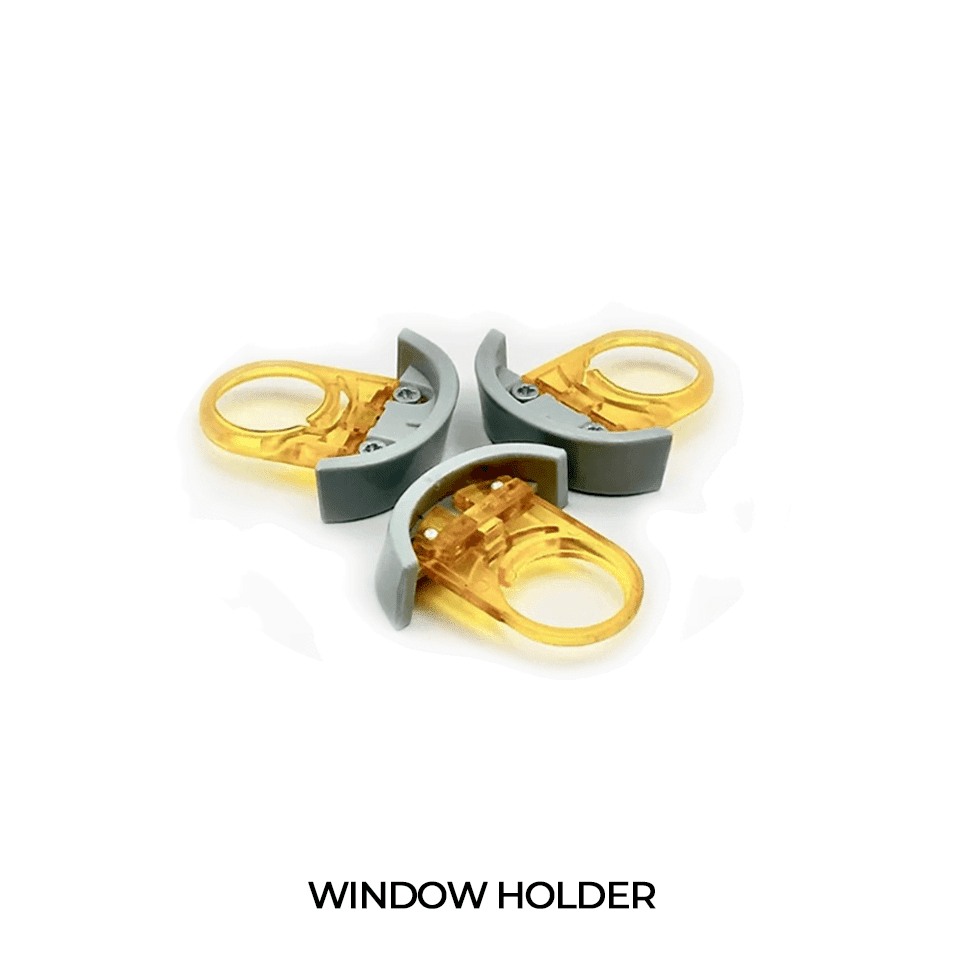 Window Holders for Candela Laser Hair Removal Devices