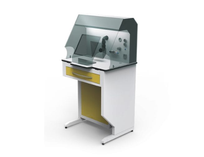 Technician Desk with Cabin