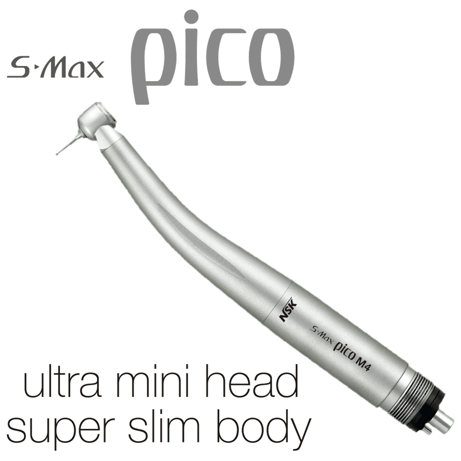 NSK Air Turbine Handpiece S-MAX PICO non-optic M4 - Image 1